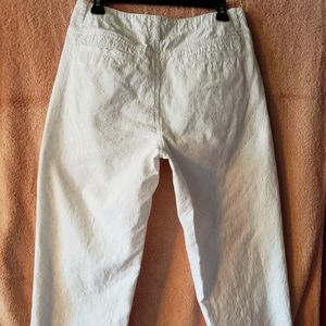 Liz Claiborne White Cropped Jeans